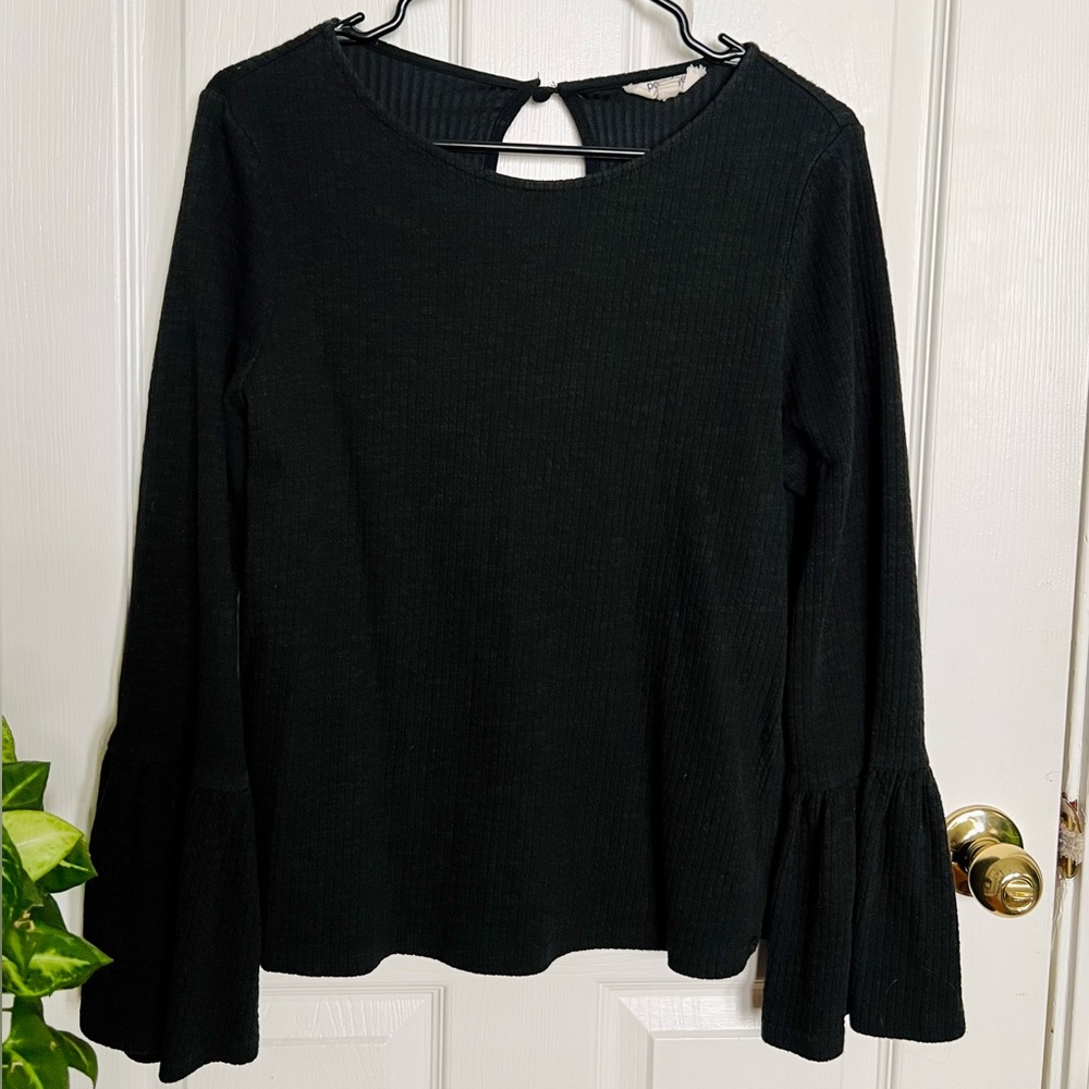 Anthropologie Bell Sleeve Sweater - M